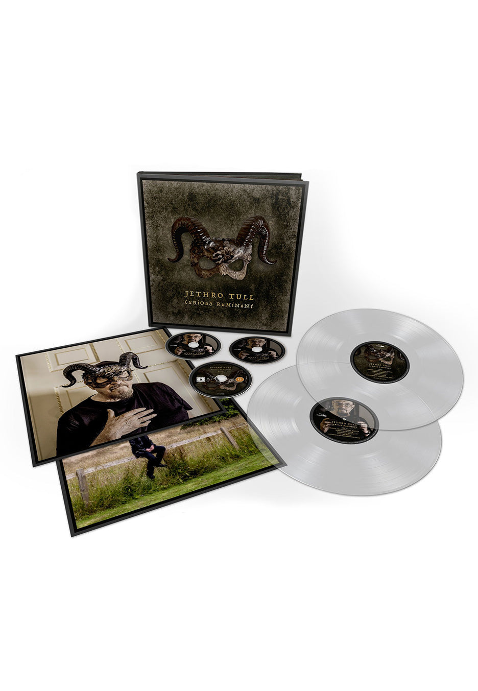 Jethro Tull - Curious Ruminant (Ltd. Deluxe) Clear - Colored 2 Vinyl Boxset | Neutral-Image